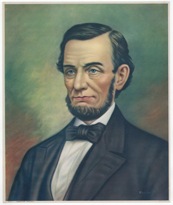 portrait of Abraham Lincoln